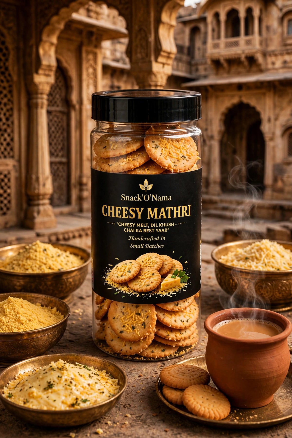 Mathri | Cheesy