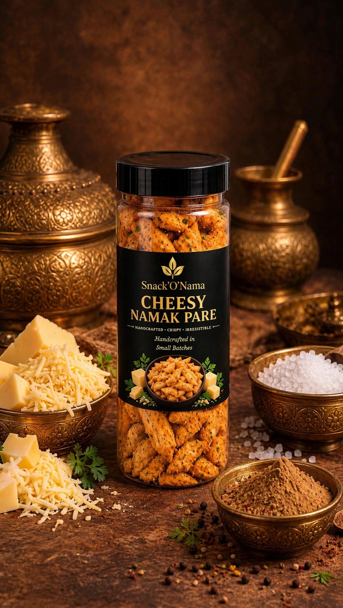 Namak Pare | Cheesy