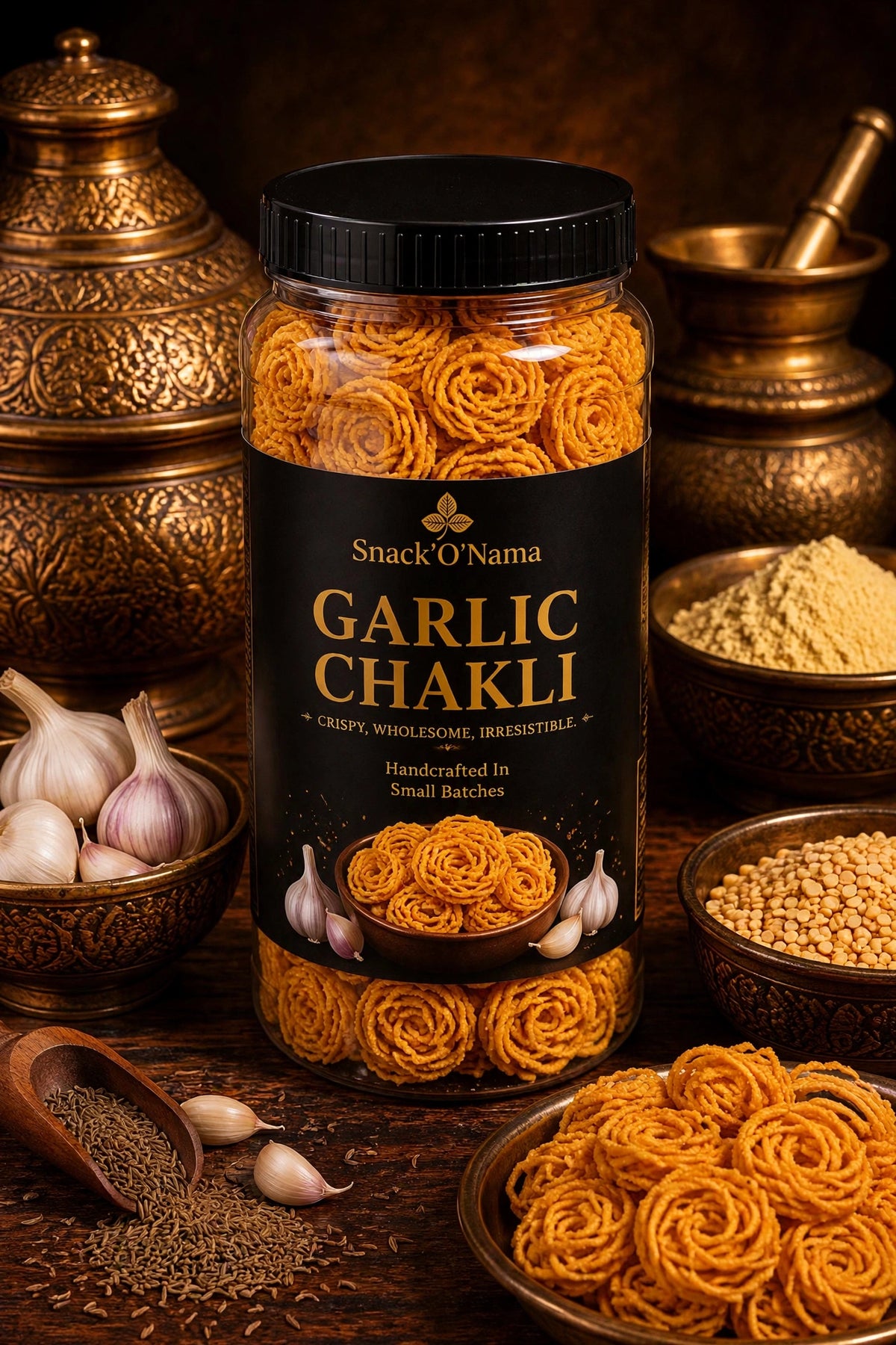 Garlic Chakli