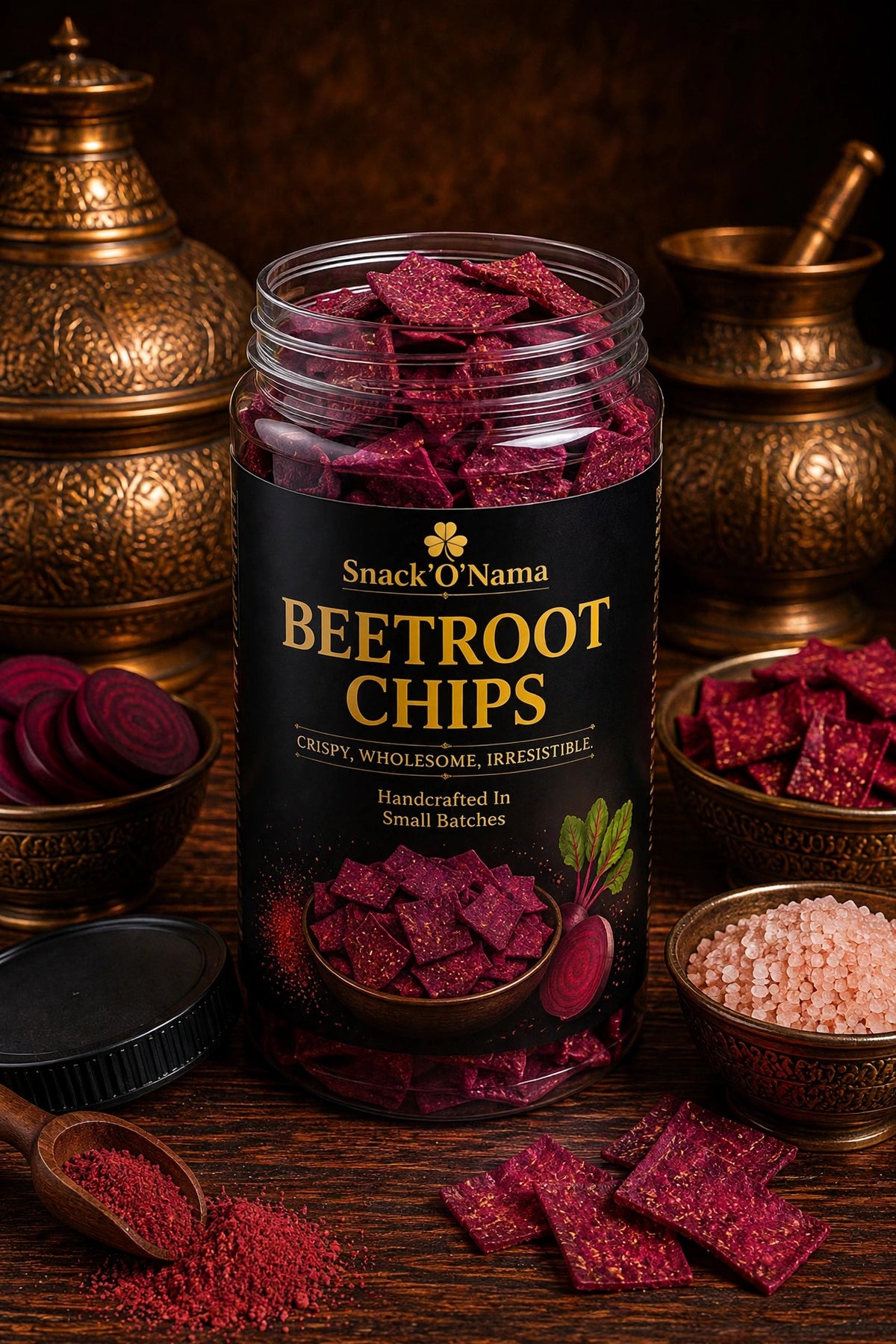 Beetroot Chips | Roasted