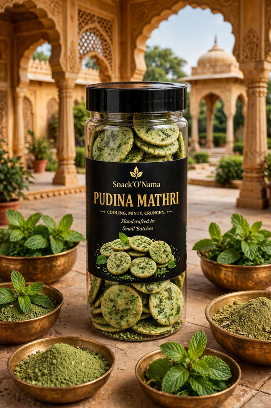 Mathri | Pudina (Mint)