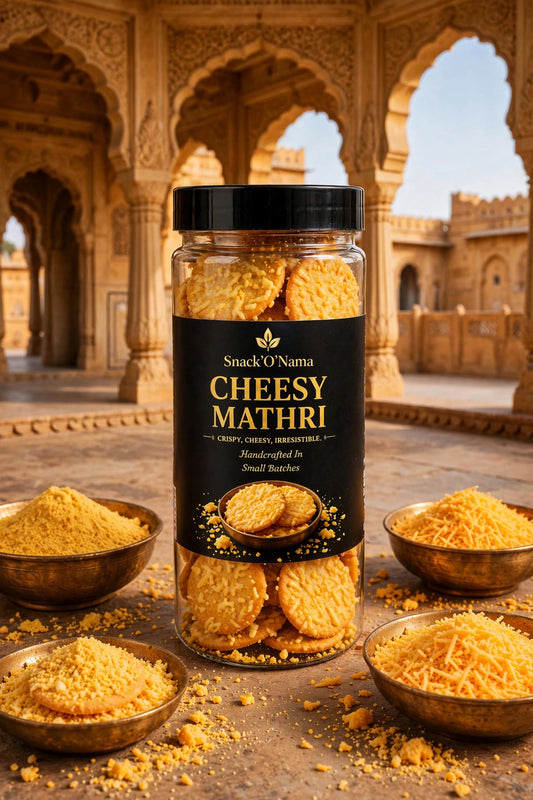 Mathri | Cheesy