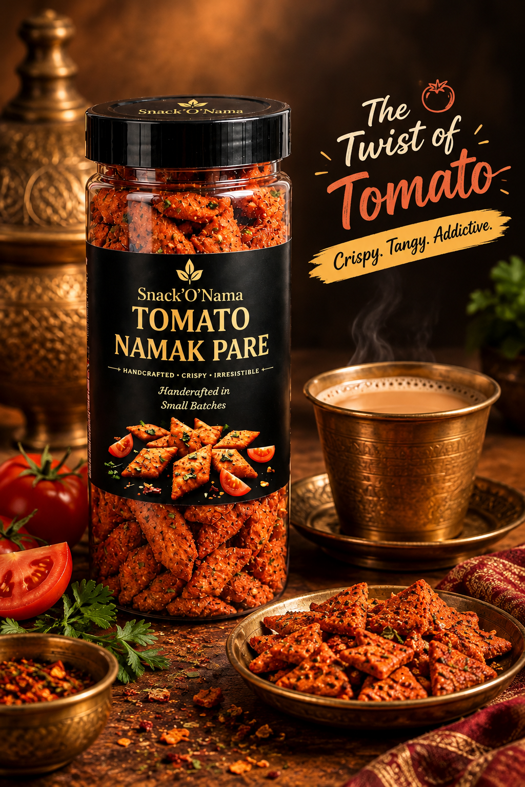 Namak Pare | Tomato