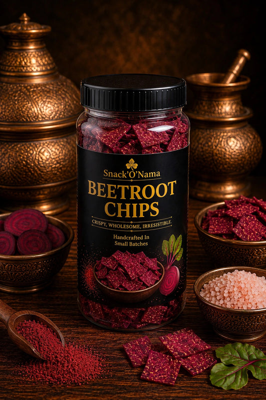 Beetroot Chips | Roasted