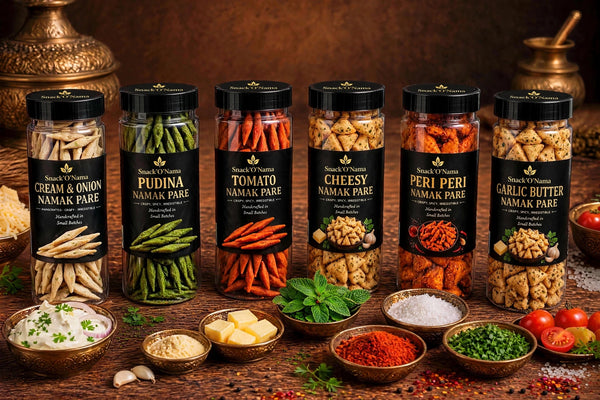 Namak Pare | Six Flavours | One Tradition